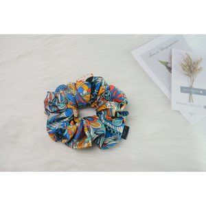 Beautiful Colorful Floral Handmade Hair Scrunchies Ponytail